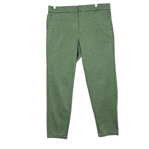 BONOBOS Mens Pants‎ Large Green The Off Duty Pant Heathered Athletic Knit Lounge